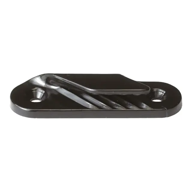 CLAMCLEAT CL214 Fine Line (babord) Liggende - sort nylon - 2-5mm 