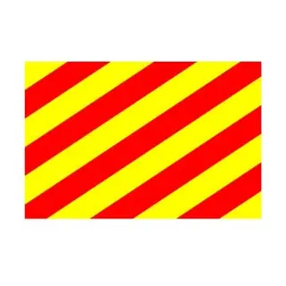 Signalflagg (30 x 45 cm) bokstav Y
