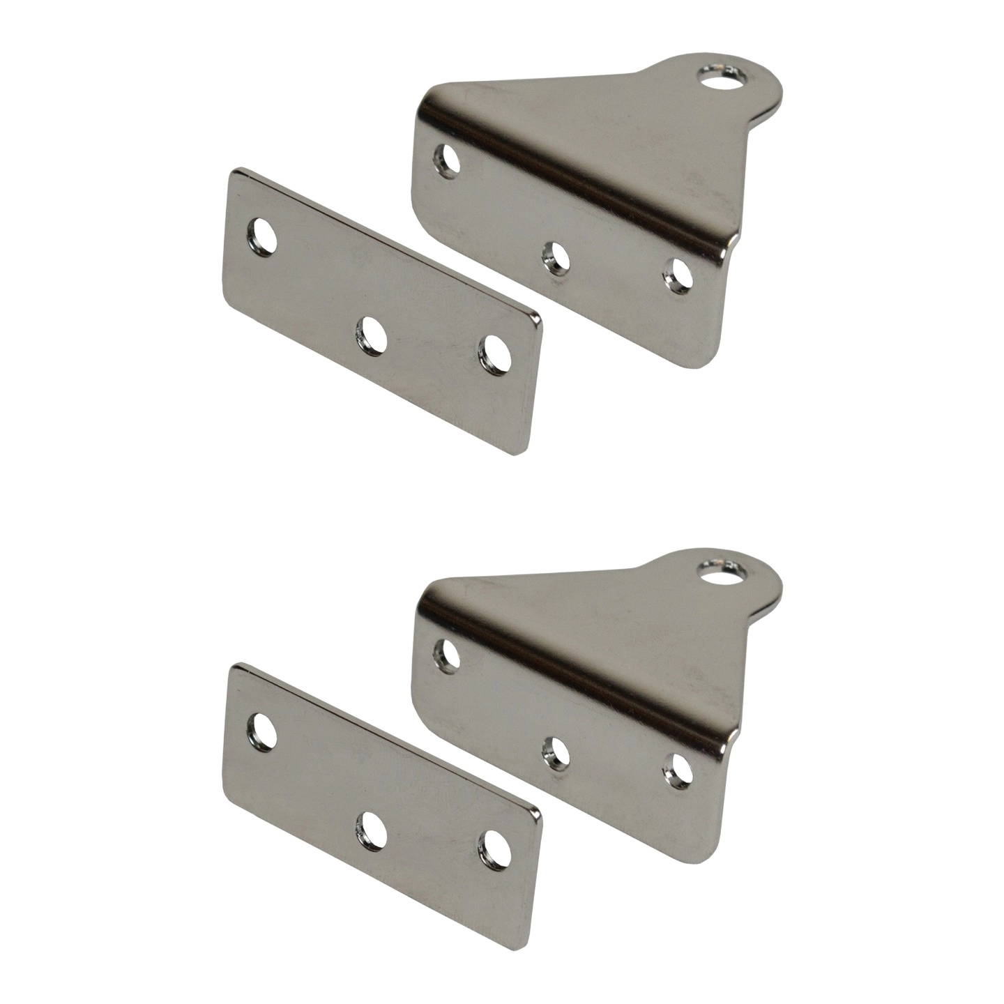 OPTIPARTS Rorbeslag, akterspeil 2 stk med bakplater