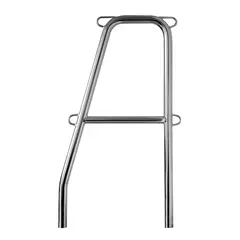 Rekkest&#248;tte dobbel, 61cm for gate, &#216;25 mm - haifinne