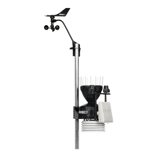 DAVIS Vantage Pro2 Plus Værstasjon kablet + UV og Solmengdesensor 