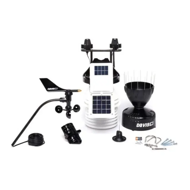 DAVIS Utestasjon komplett for VP2 Plus Trådløs m/Fan-Asp (ISS) 