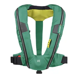 SPINLOCK Deckvest Lite - Seagrass Green R&#229; vest for bruk i motor- og seilb&#229;ter