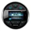 1852M Marine stereo DAB+, Bluetooth Rund - Sort/s&#248;lv