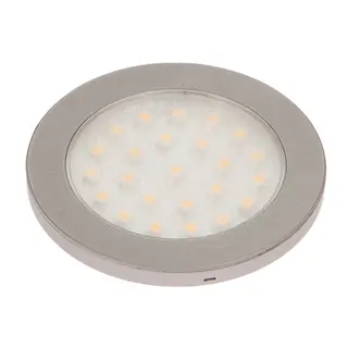 NAUTICLED downlight innfell. varmhvit u/bryter 10-30V