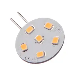 NAUTICLED innsats G4, 2700K/varmhvit 6 SMD - 1W - sidepin - dimmbar