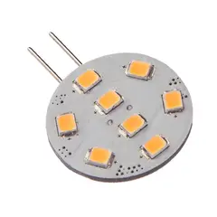 NAUTICLED innsats G4, 2700K/varmhvit 8 SMD - 1,2W - sidepin - dimmbar