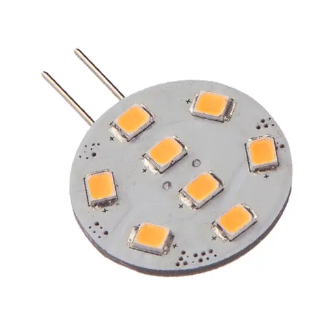 NAUTICLED innsats G4, 2700K/varmhvit 8 SMD - 1,2W - sidepin - dimmbar 