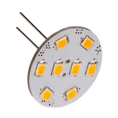 NAUTICLED innsats G4, 2700K/varmhvit 8 SMD - 1,2W - bakpin - dimmbar