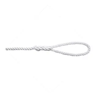 1852M Fort&#248;yningsline, 3-sl&#229;tt Hvit polyester