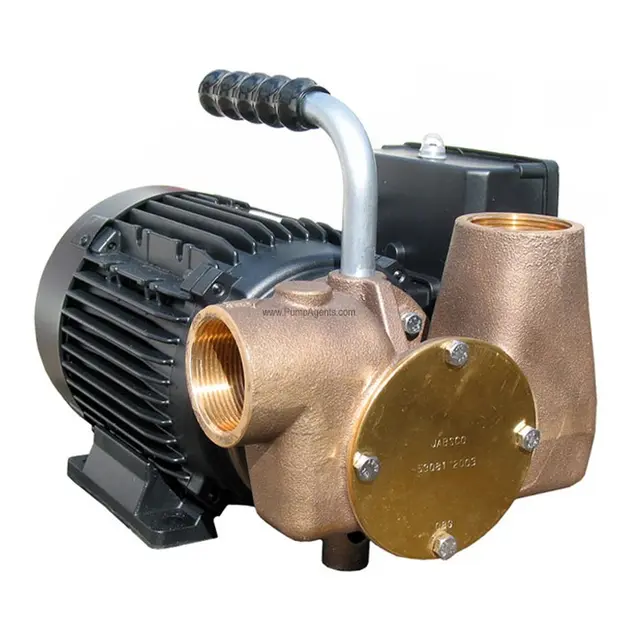 JABSCO Selvsugende impellerpumpe 220V 80 l/min - 1 1/2" tilkobling - 3m 
