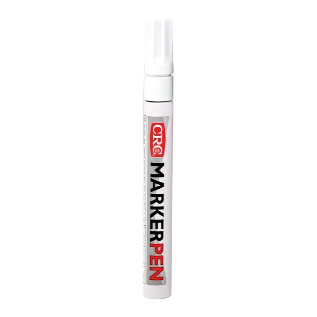 CRC Marker Pen - Merketusj Hvit 