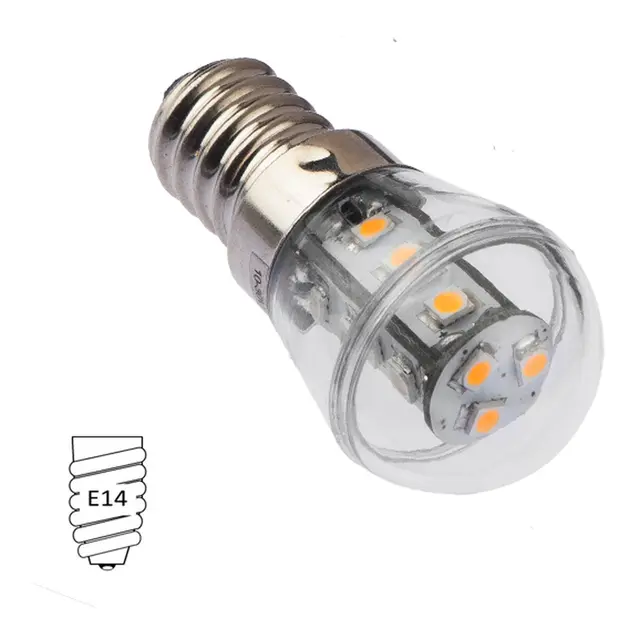NAUTICLED LED pære m/skrusokkel E14 2700K - 1,6W - 10-35V 