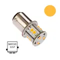 NAUTICLED LED Pære BAY15D kaldhvit 360° Lysvinkel - 6000K - 2,2W - 10-35V