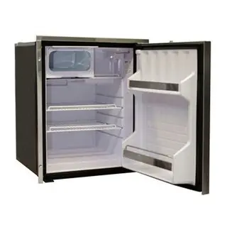 ISOTHERM Kjøleskap INOX CR85 Clean Touch 85L - Høyrehengslet - rustfri front 