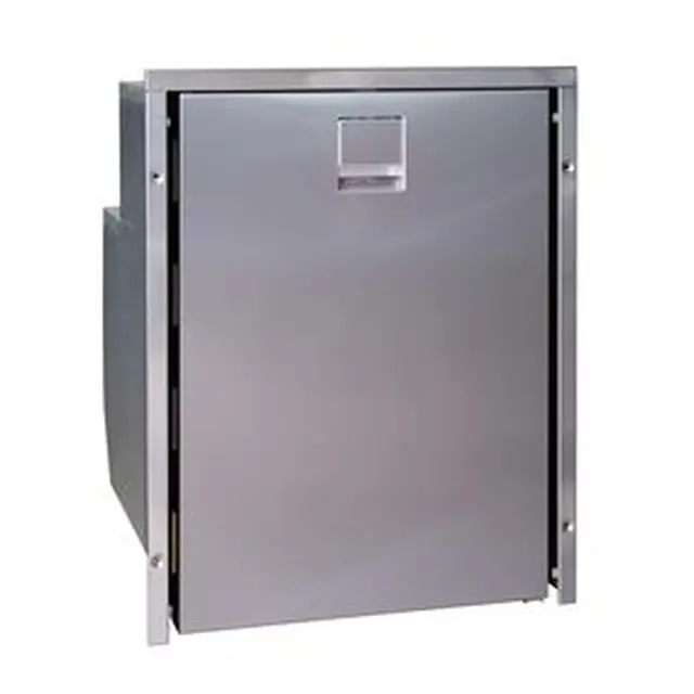 ISOTHERM Kjøleskap INOX CR49 Clean Touch 49L - Høyrehengslet - rustfri front 