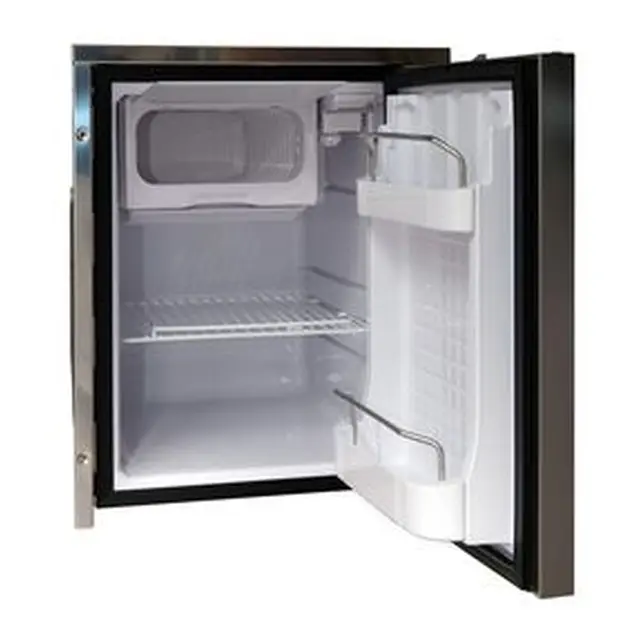 ISOTHERM Kjøleskap INOX CR49 Clean Touch 49L - Høyrehengslet - rustfri front 