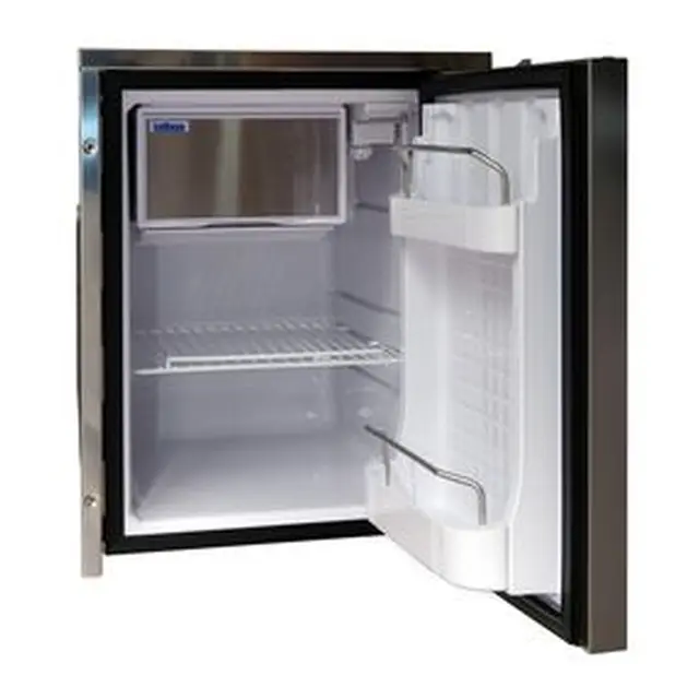 ISOTHERM Kjøleskap INOX CR49 Clean Touch 49L - Høyrehengslet - rustfri front 