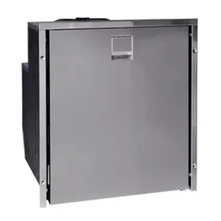 ISOTHERM Kj&#248;leskap INOX CR65 Clean Touch 65L - H&#248;yrehengslet - rustfri front