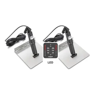 LECTROTAB Trimplan komplett alu 9x9&quot; Kit inkl. bryterpanel m/LED indikatorer