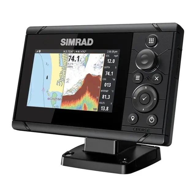 DEMO-SIMRAD Cruise 5 - m/ svinger 5" Kartplotter m/knappebetjening 