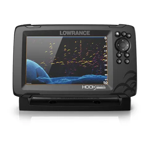 LOWRANCE Hook Reveal 7 7&quot; Kartplotter og ekkolodd m/hekksvinger