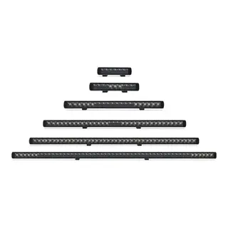 T-TRON Lysbjelker&#160; LED slim E - sort 10-30V - Osram dioder