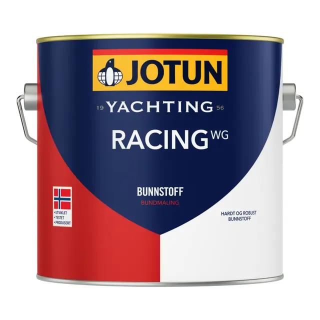 JOTUN Racing WG - Hardt bunnstoff 2,5L - Hvit 