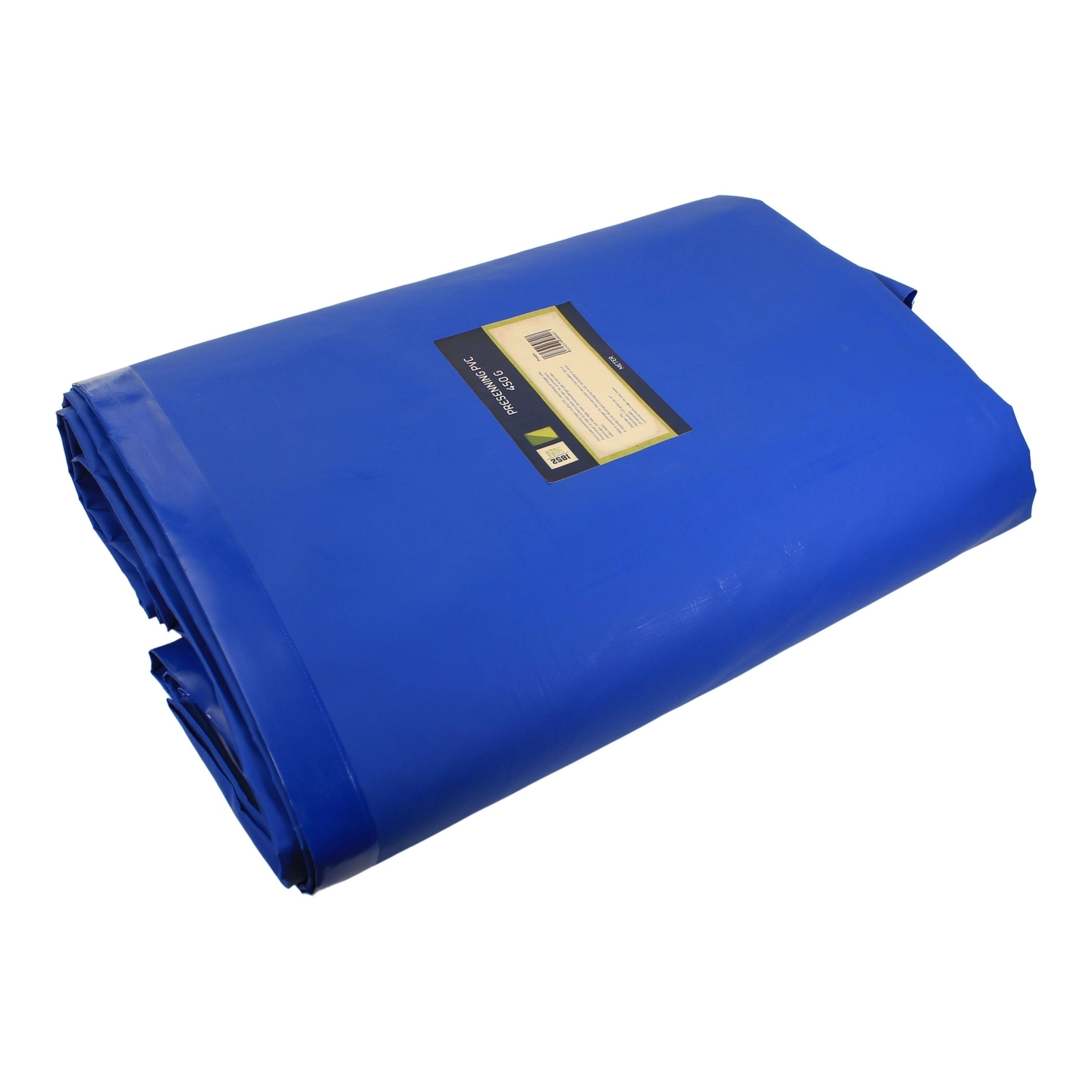 1852M Presenning PVC - 450 g/m2 8x12 meter - Blå