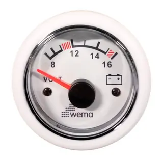 WEMA Voltmeter analog 52mm