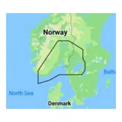 C-MAP Discover elektronisk kart M-EN-Y204-MS: Fiskeb&#228;ckskil til Lyngdal