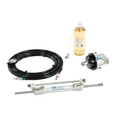 NORDFLEX Hydraulisk styring MF90 Komplett sett - u/tilbakeslagsventil