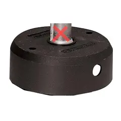 ULTRAFLEX Reservedeksel til T67 - sort