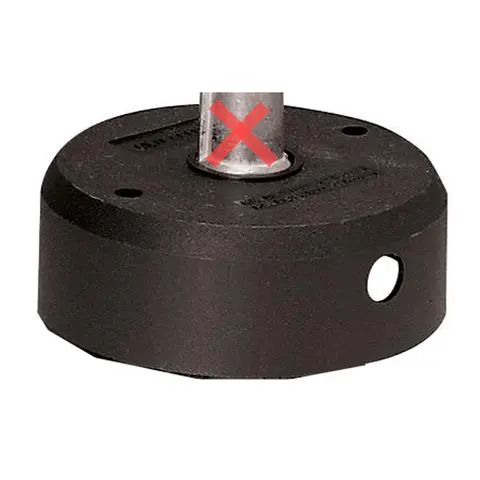 ULTRAFLEX Reservedeksel til T67 - sort 
