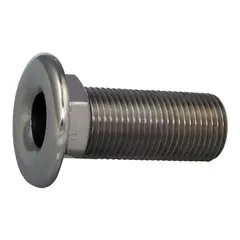 Skroggjennomføring, 3/4" Syrefast Stål 316