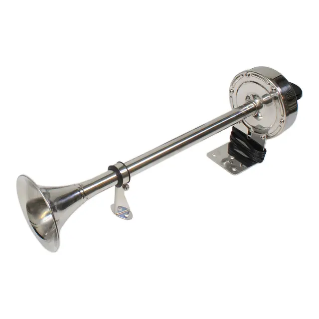 Trumpethorn-enkel 316 12V - 420 x 120 mm 