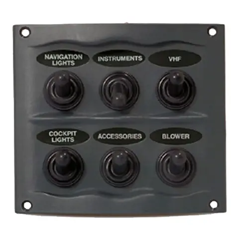 BEP Bryterpanel CMP m/ 6 brytere 