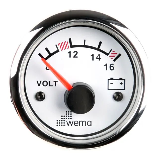 WEMA Voltmeter analog 52mm 