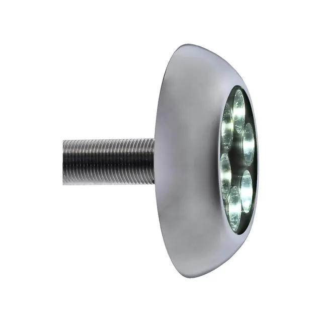 Undervannslys 6xLED 30W, 12/24V hvit lys 
