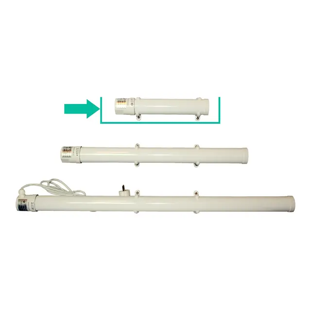 1852M Varmerør, 45W - 30 cm 240V - IP55 - Termisk sikring 