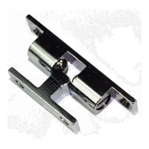 Dørholder fjærbelastet 44 mm Crom/SS 