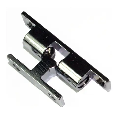 Dørholder fjærbelastet 50 mm Crom/SS 