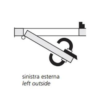 Utenp&#229;l. d&#248;rl.venstre utg