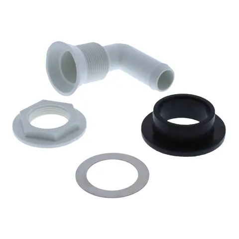 JABSCO Skyllevannsinntak pakning og 90º slangestuss 58107-1000