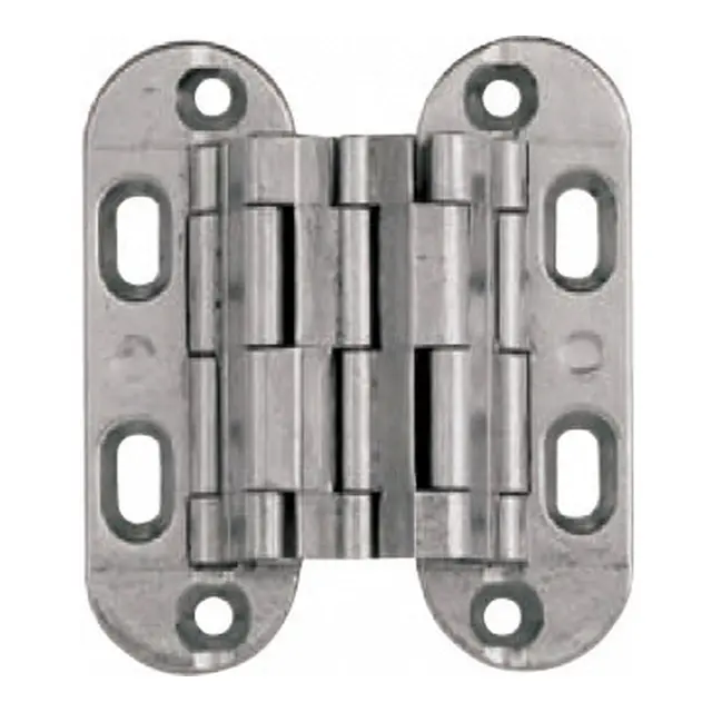 Hengsle forkrommet 52 x 45 mm 