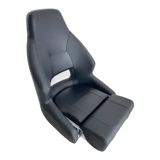 MARINVENT B&#229;tstol MI-RM52 Sort - Marine vinyl - Flip-up