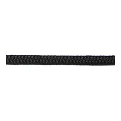 ROBLINE Rio fort&#248;yningsline - &#216;10mm Sort - 200mm rull - flettet tau