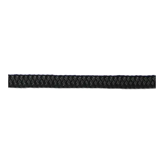 ROBLINE Rio fortøyningsline - Ø18mm Sort - 100m rull - flettet tau 