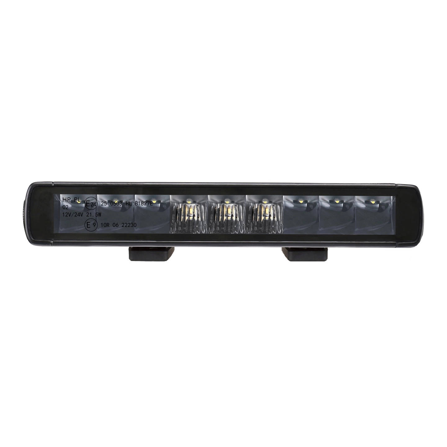 T-TRON Lysbjelke LED Slim E - sort 26cm - 27W (10-30V) - Orsam dioder