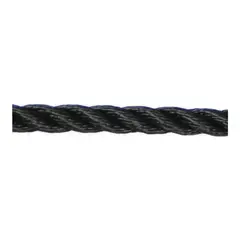 ROBLINE Cormoran, sort Ø10 mm / 200m